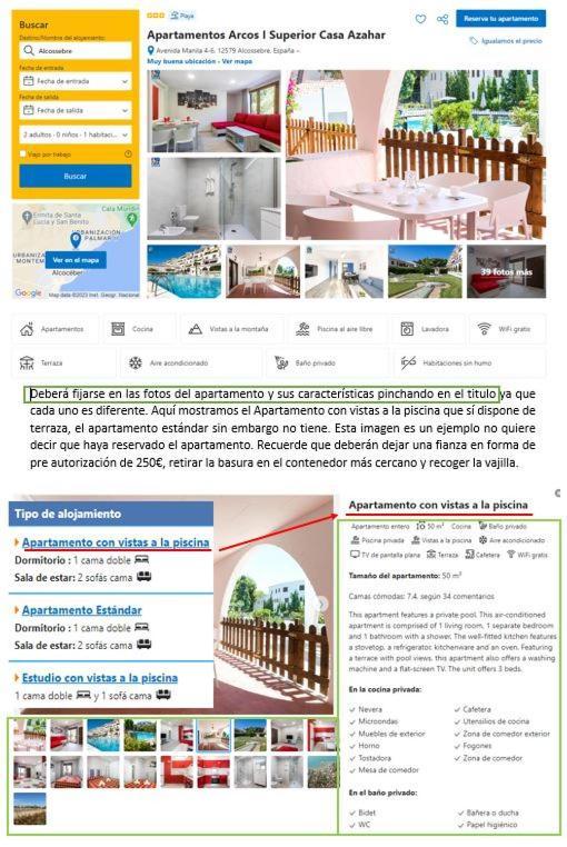 Apartamentos Arcos I Superior Casa Azahar Alcossebre Buitenkant foto